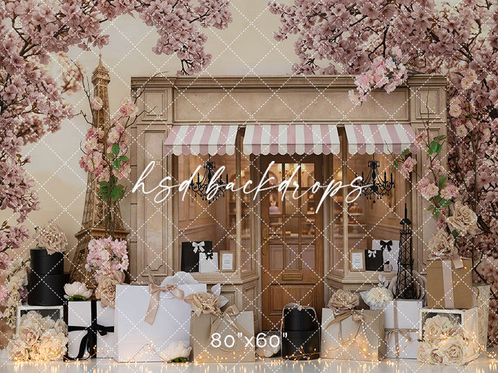 La Petite Couture – Parisian Boutique Birthday Backdrop