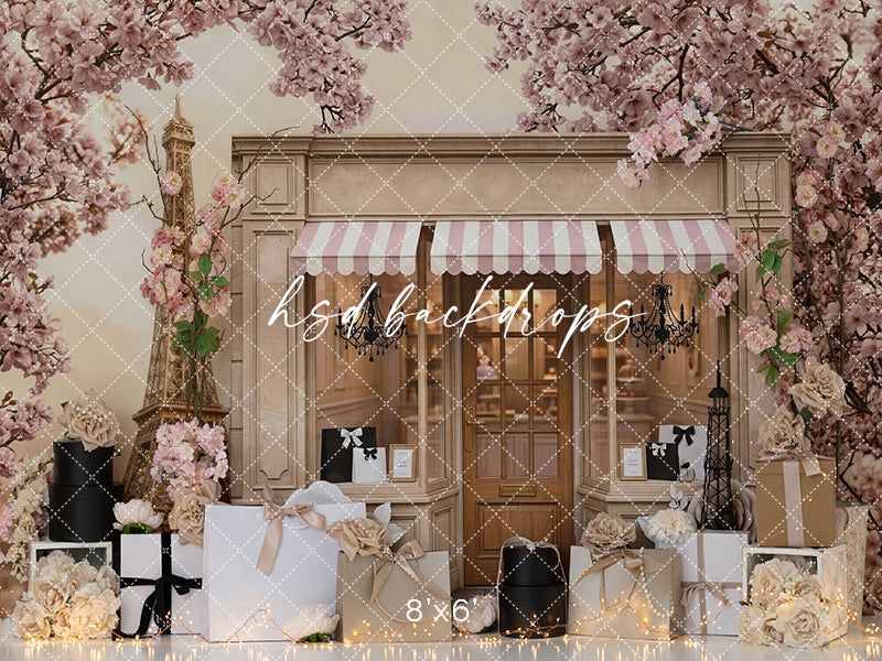 La Petite Couture – Parisian Boutique Birthday Backdrop