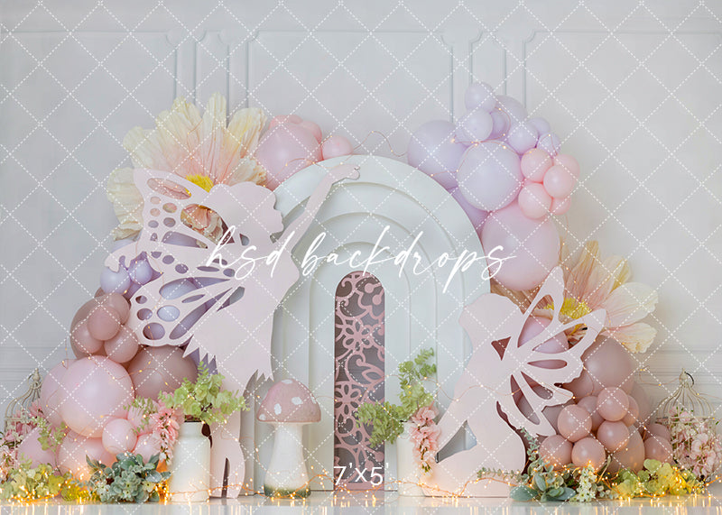 Fairy Wishes Garden – Pastel Arch Backdrop