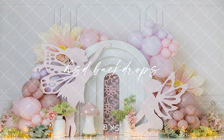 Fairy Wishes Garden – Pastel Arch Backdrop