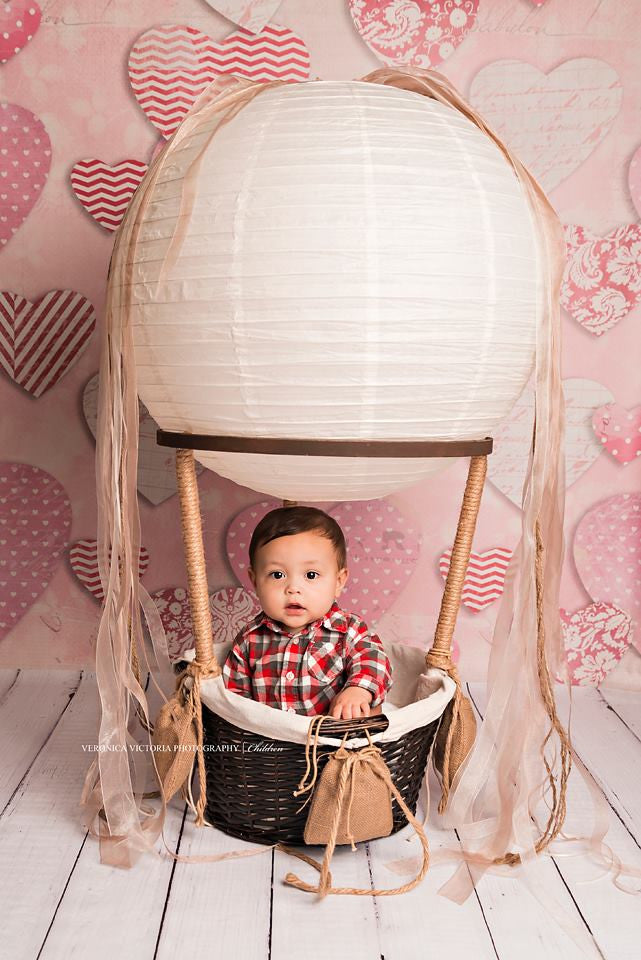 Paper Hearts - HSD Photography Backdrops 