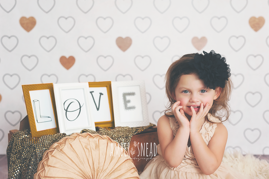 Heart of Gold - HSD Photography Backdrops 