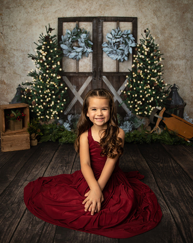 Rustic Christmas - HSD Photography Backdrops 