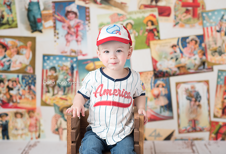 Nostalgic 4th of July - HSD Photography Backdrops 