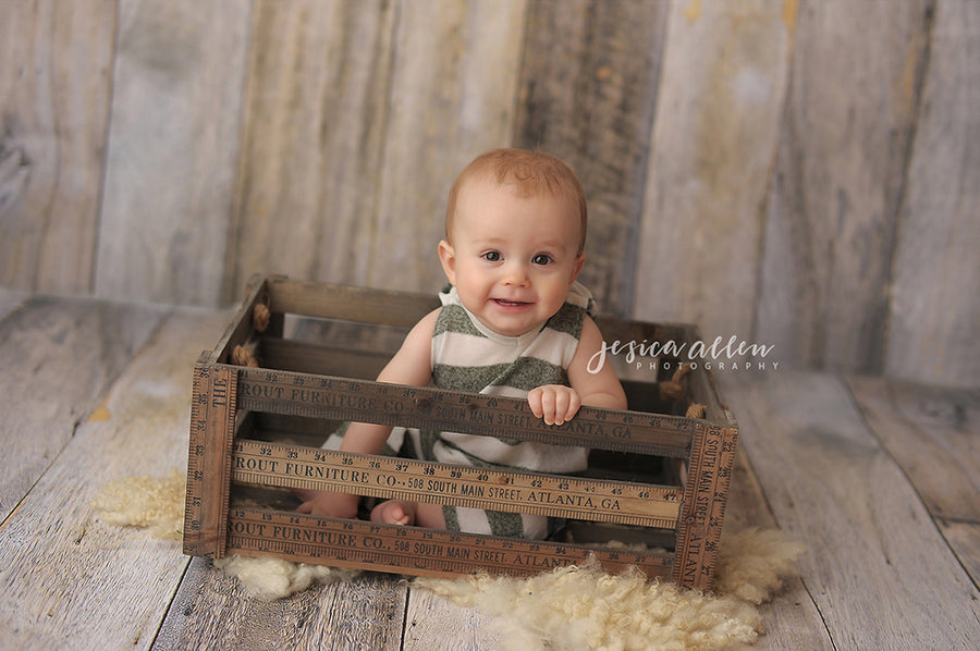 Rustic Timbers Floor Mat - HSD Photography Backdrops 