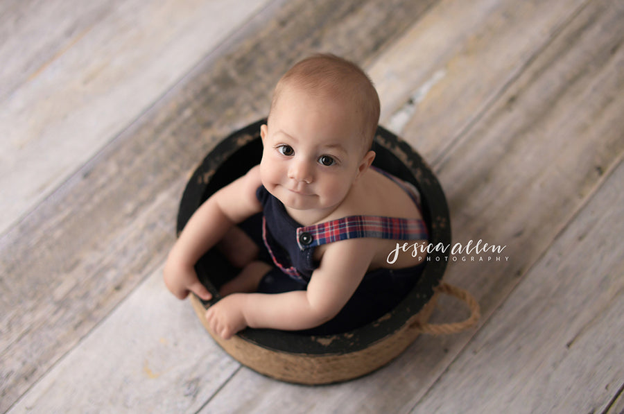 Rustic Timbers Floor Mat - HSD Photography Backdrops 