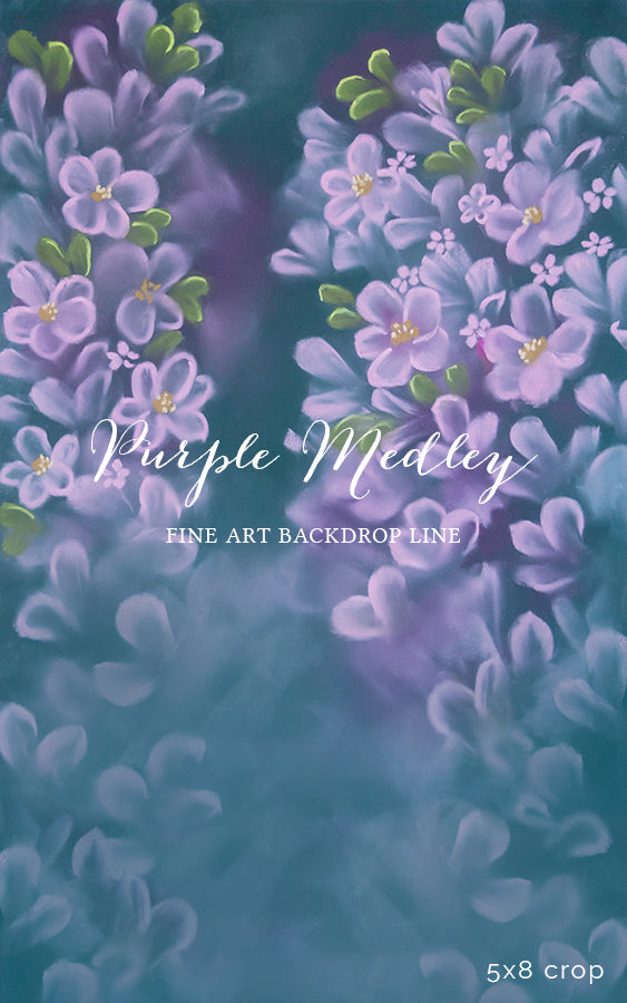 Purple Medley - HSD Photography Backdrops 