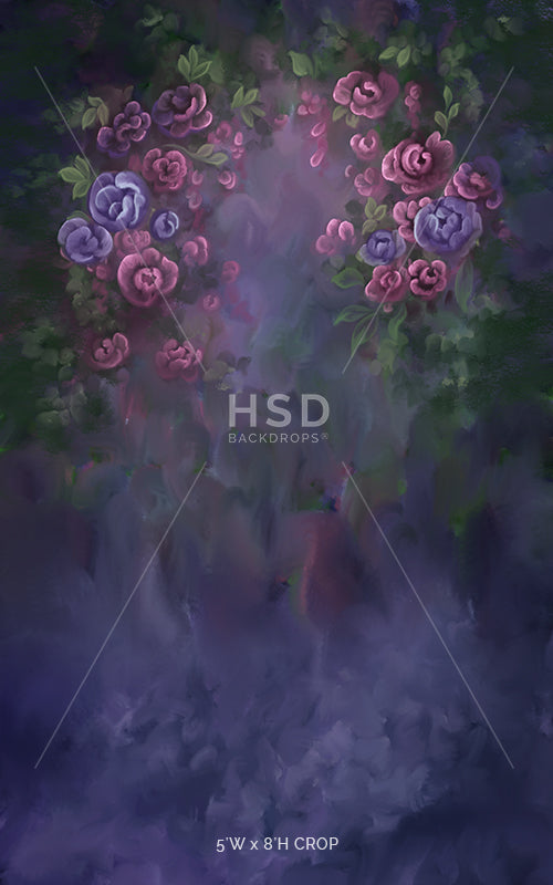 Enchanted Roses - HSD Photography Backdrops 