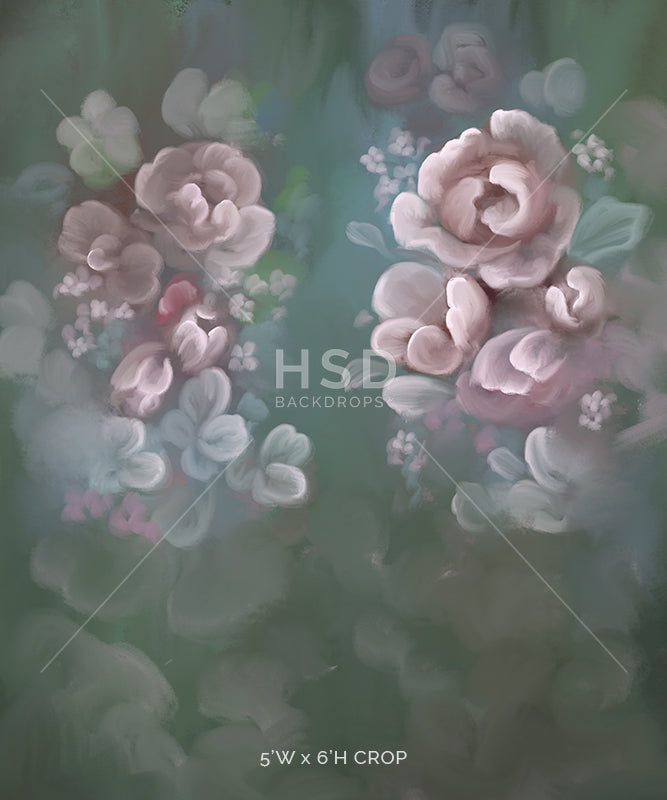 Spring Floral Backdrop | Fine Art Photography Backdrop