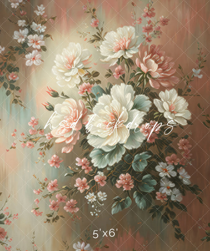 Malmaison Floral - HSD Photography Backdrops 