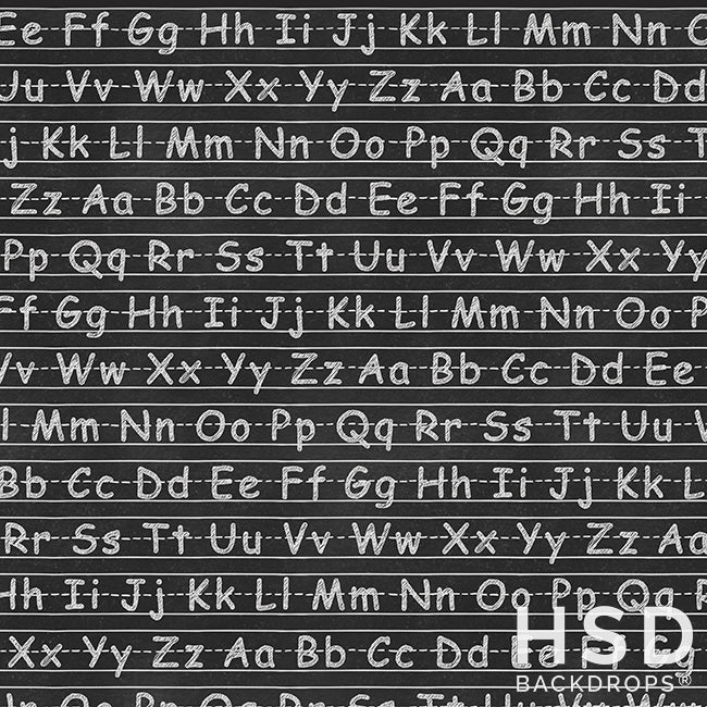 Back to School | Black Chalkboard - HSD Photography Backdrops 