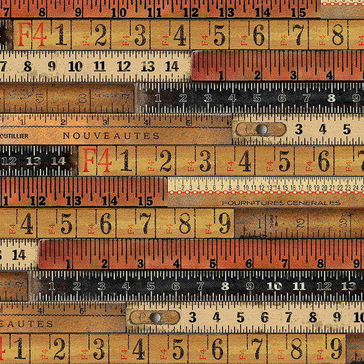 Back to School | Vintage Rulers - HSD Photography Backdrops 