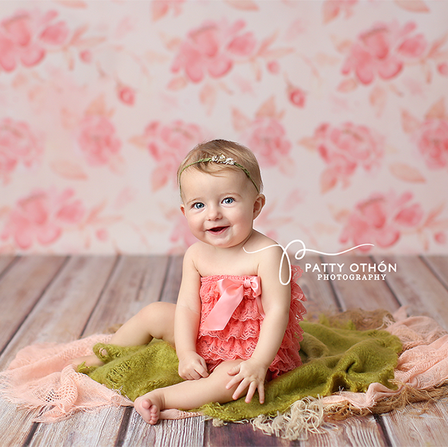 Photography Backdrop - Photo Background | Watercolor Flourish - HSD Photography Backdrops 