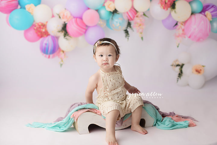 Blooms & Balloons - HSD Photography Backdrops 