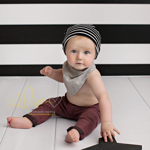 Black & White Stripes - HSD Photography Backdrops 