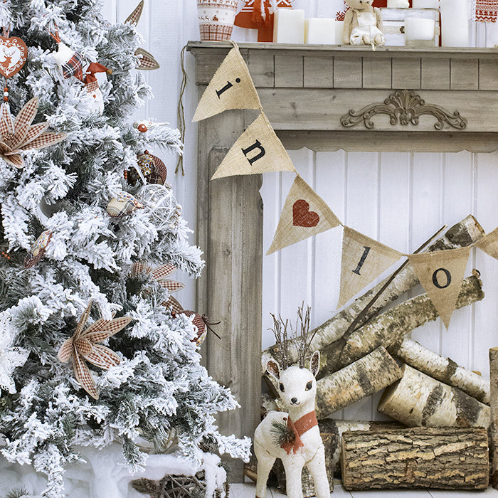 Shabby Chic Christmas - HSD Photography Backdrops 