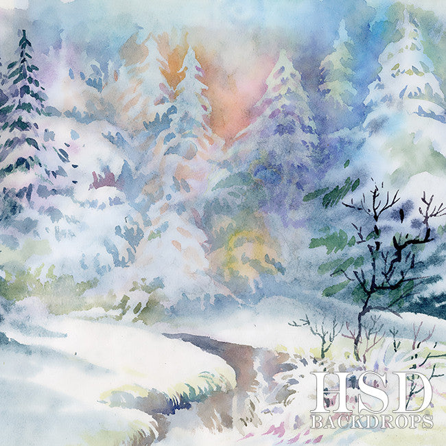 Winter Wonderland - HSD Photography Backdrops 