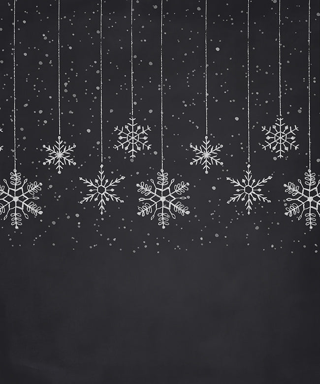 Hanging Snowflakes - HSD Photography Backdrops 