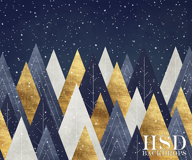 Winter | Cascade - HSD Photography Backdrops 