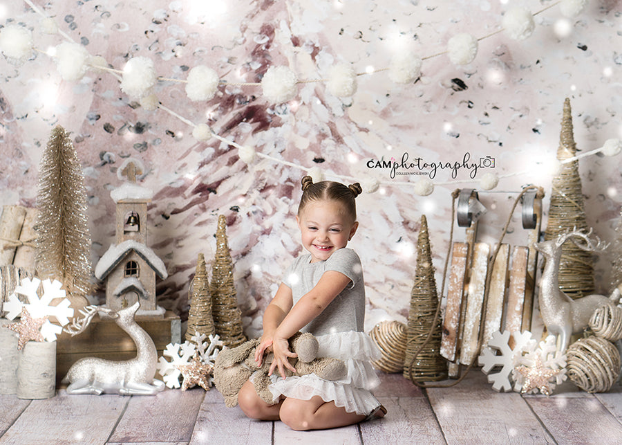 Holiday | Oh Christmas Tree Set Up - HSD Photography Backdrops 