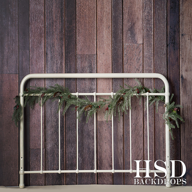 Christmas | Rustic Headboard - HSD Photography Backdrops 