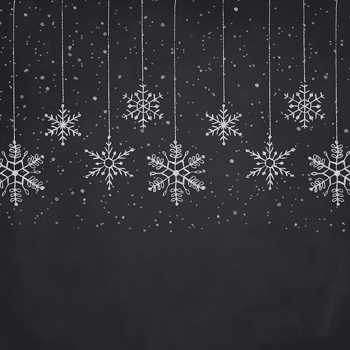 Hanging Snowflakes - HSD Photography Backdrops 