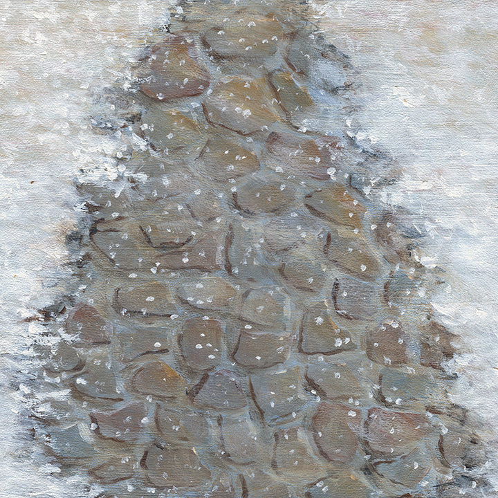 Winter Stone Floor Mat - HSD Photography Backdrops 