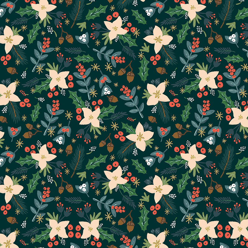 Winter | Christmas Floral - HSD Photography Backdrops 