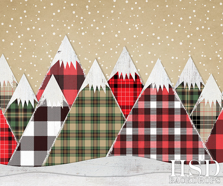 Little Lumberjack Photography Background - HSD Photography Backdrops 