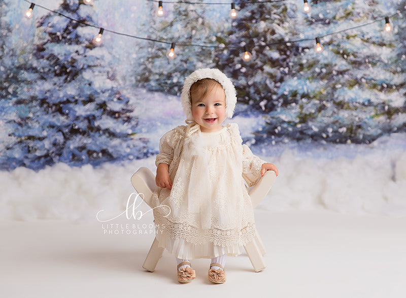 Winter Wonderland Trees - HSD Photography Backdrops 