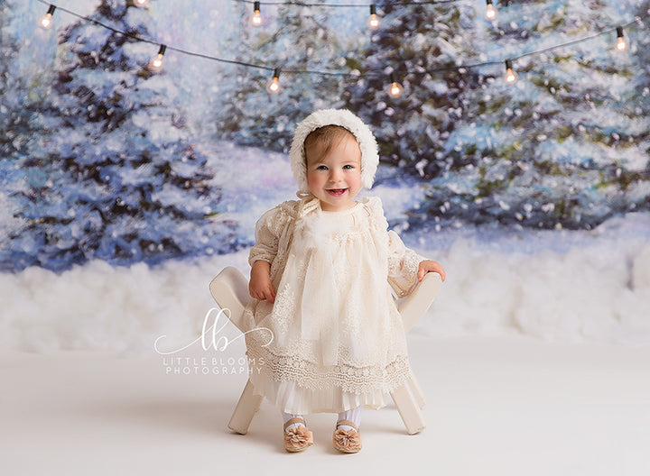 Winter Wonderland Trees - HSD Photography Backdrops 