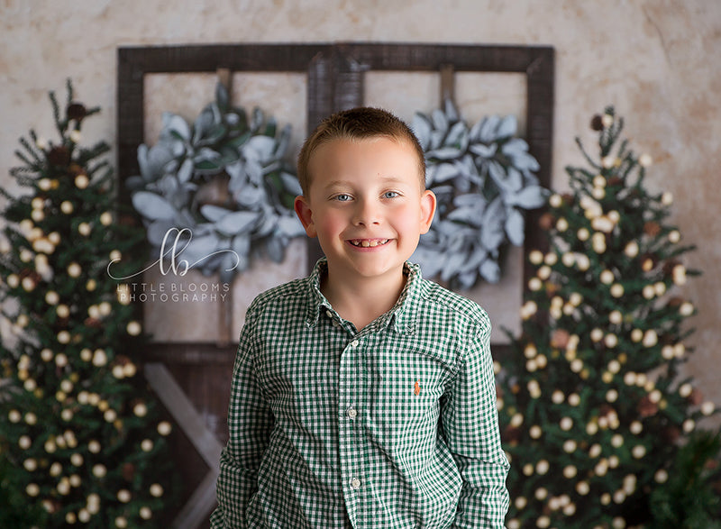 Rustic Christmas - HSD Photography Backdrops 