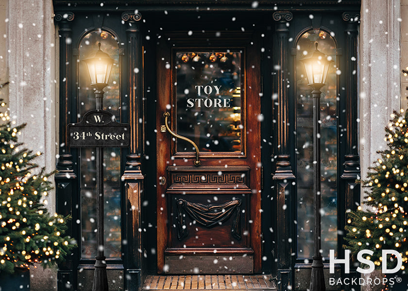 Miracle on 34th Street - HSD Photography Backdrops 