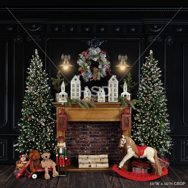 Twas the Night Before Christmas - HSD Photography Backdrops 