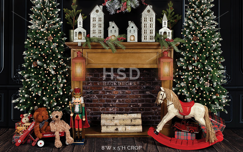 Twas the Night Before Christmas - HSD Photography Backdrops 