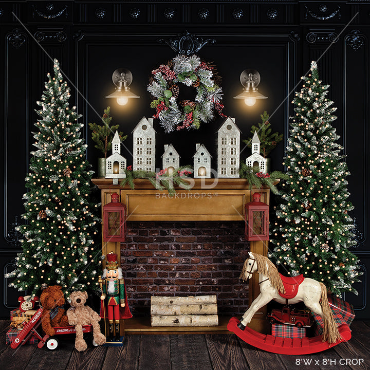 Twas the Night Before Christmas - HSD Photography Backdrops 