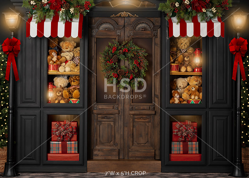 Teddy Bear Shop - HSD Photography Backdrops 