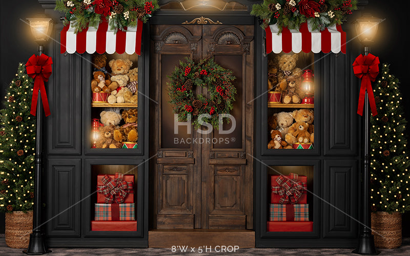 Teddy Bear Shop - HSD Photography Backdrops 