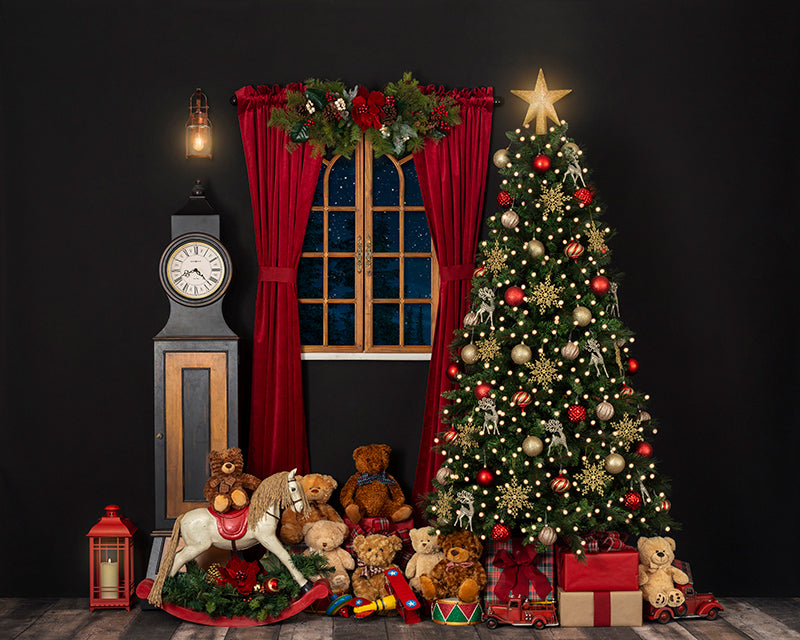 Old Fashioned Christmas - HSD Photography Backdrops 