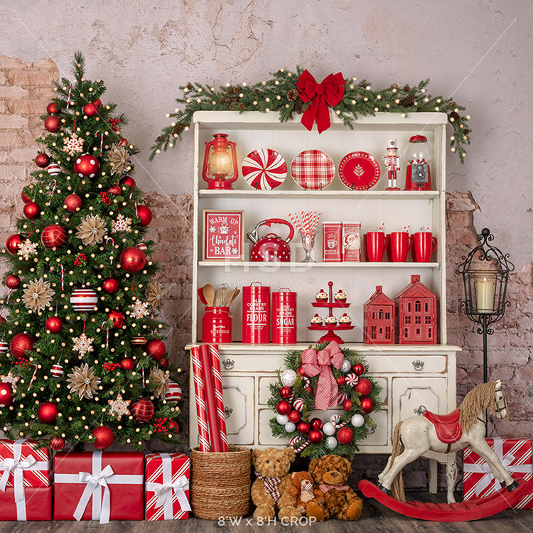Christmas Sweets Hutch - HSD Photography Backdrops 
