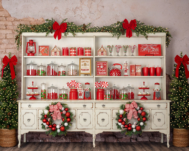 Christmas Candy Bar - HSD Photography Backdrops 
