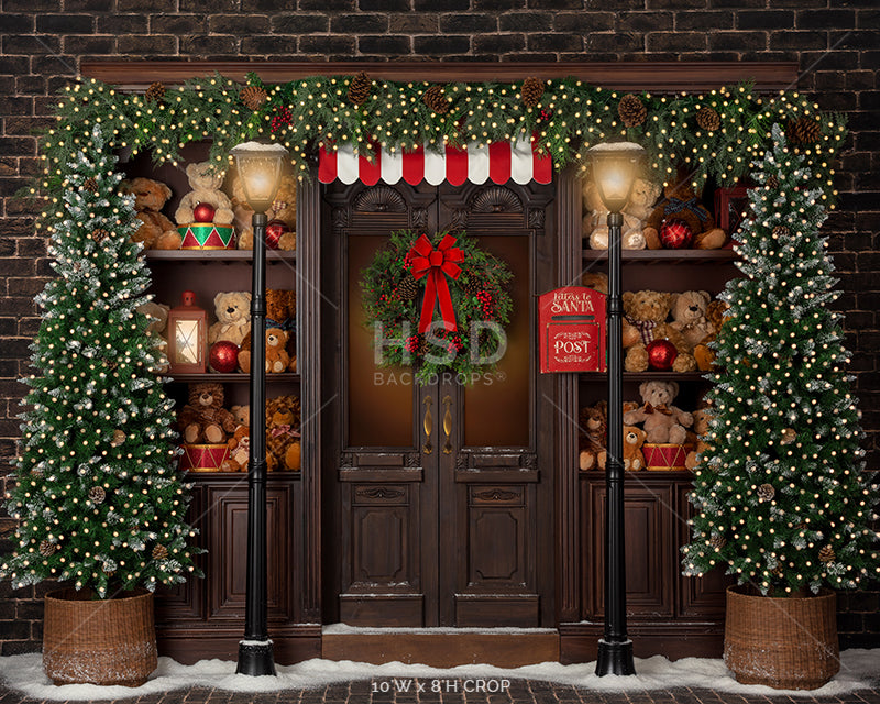 Pine Beary Lane - HSD Photography Backdrops