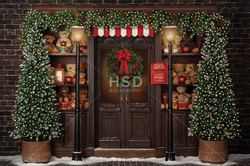 Pine Beary Lane - HSD Photography Backdrops