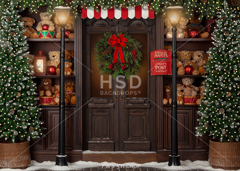 Pine Beary Lane - HSD Photography Backdrops