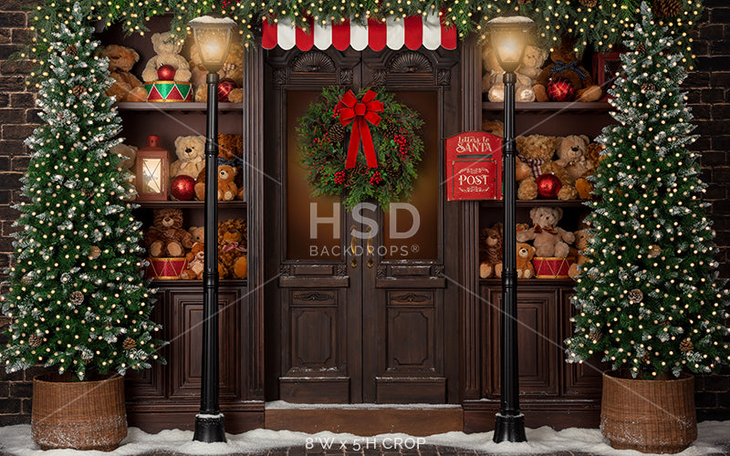 Pine Beary Lane - HSD Photography Backdrops