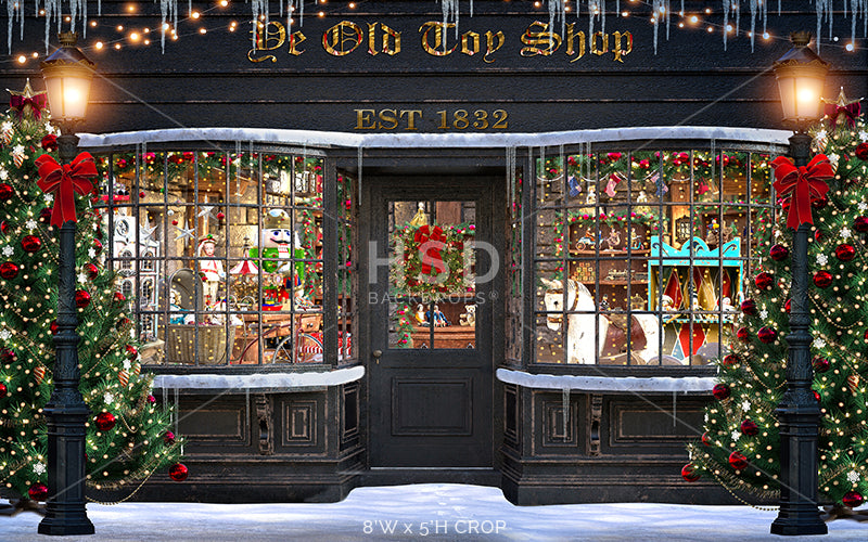 Old Toy Shop - HSD Photography Backdrops 