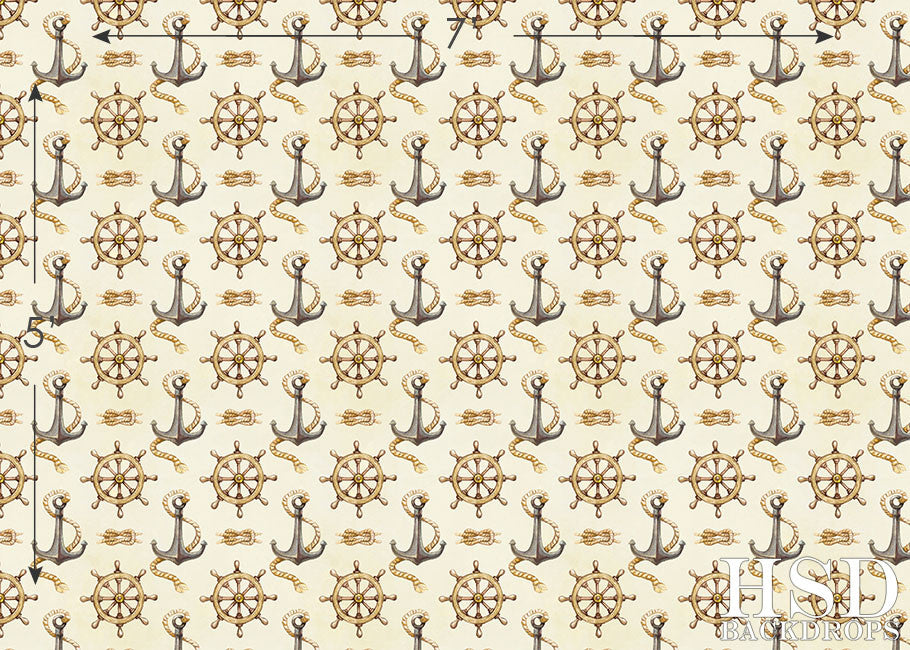 Vintage Nautical - HSD Photography Backdrops 