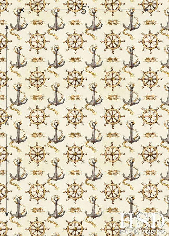Vintage Nautical - HSD Photography Backdrops 