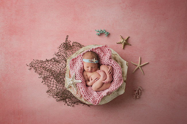 Caught In My Net | Seashore Coll. | Digital - HSD Photography Backdrops 
