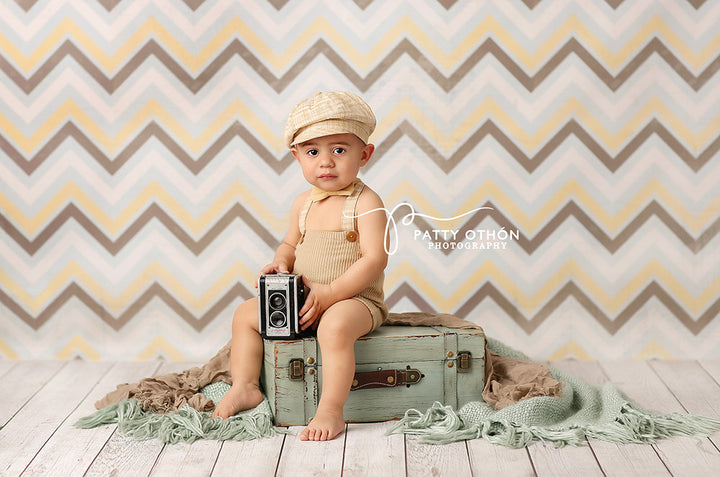 Grunge Chevron - HSD Photography Backdrops 